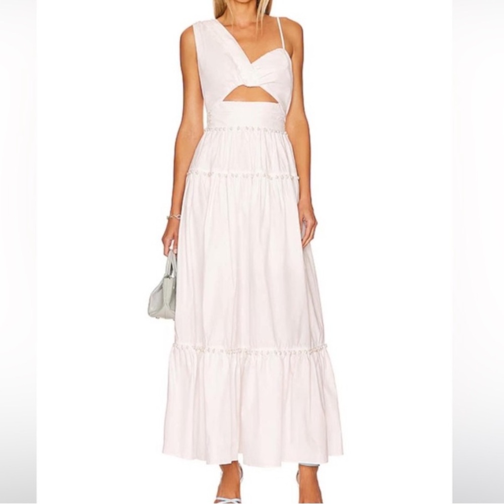 Elliatt White Maxi Dress